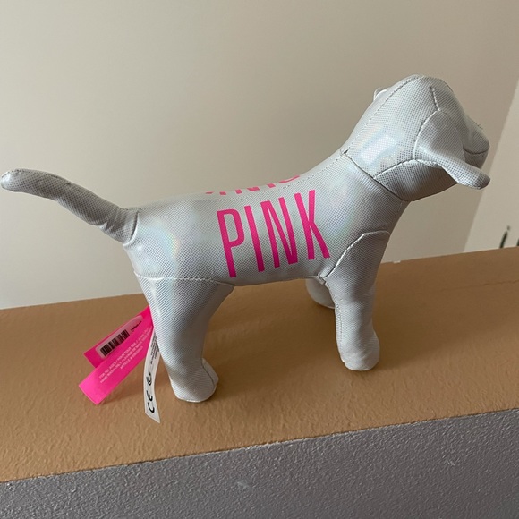 Pink mascot dog stuffed animal - Picture 2 of 6
